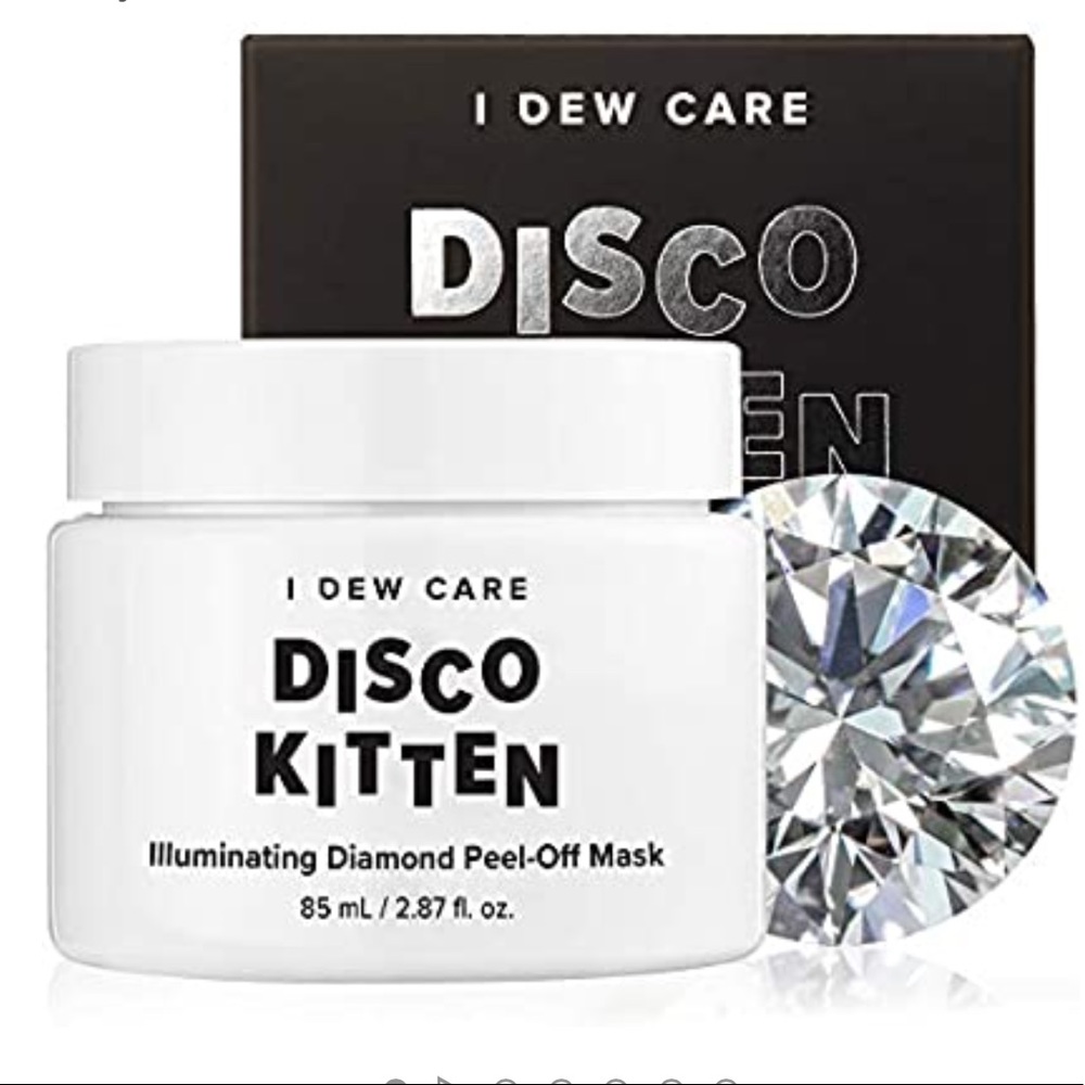I Dew Care Disco Kitten peel off face mask new